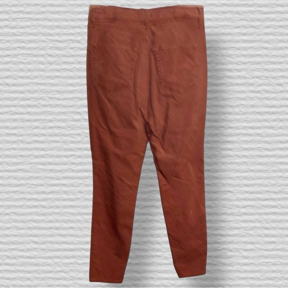 🌺LOFT  MADE & LOVED CORDUROY SOFT CORAL PANTS - Picture 2 of 5